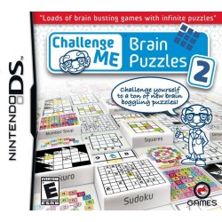 DS Challenge Me Brain Puzzles 2 cover art