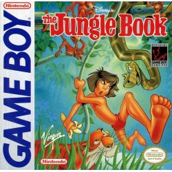 Gameboy Disneys The Jungle Book cover art