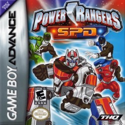 GBA Power Rangers SPD cover art