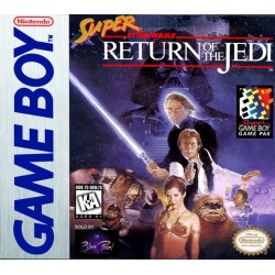 Super Star Wars Return of the Jedi  gameboy cover art