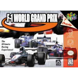 F1 World Grand Prix n64 Cover art