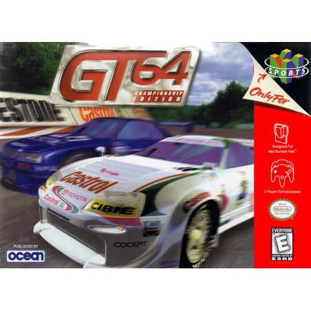 GT 64 Championship Edition  n64 cover art