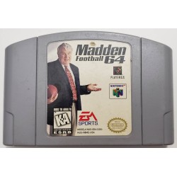 Madden Football 64 (Nintendo 64, 1997)