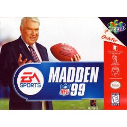 Madden NFL 99 N64 Cover art