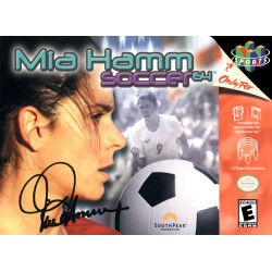 Mia Hamm Soccer 64 n64 cover art