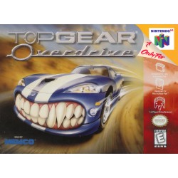 Top Gear Overdrive N64 cover art