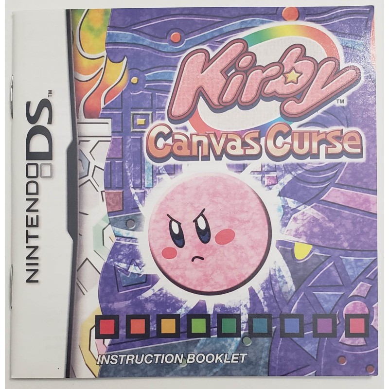 Kirby Canvas Curse (Nintendo DS, 2005)