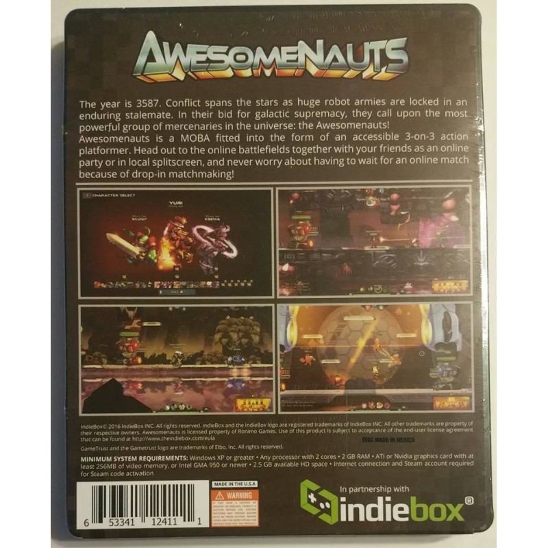 Awesomenauts Collectors Edition (PC, 2017)