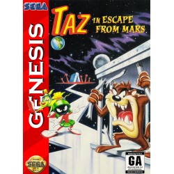 Taz in Escape From Mars...