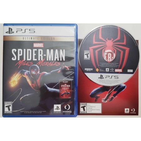 Marvel Spiderman Miles Morales Ultimate Edition (Sony PS5, 2020)
