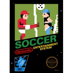 NES Soccer cover art