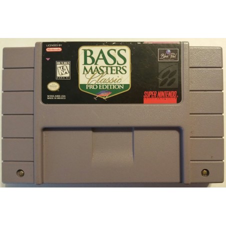 BASS Masters Classic Pro Edition (Super Nintendo, 1996)