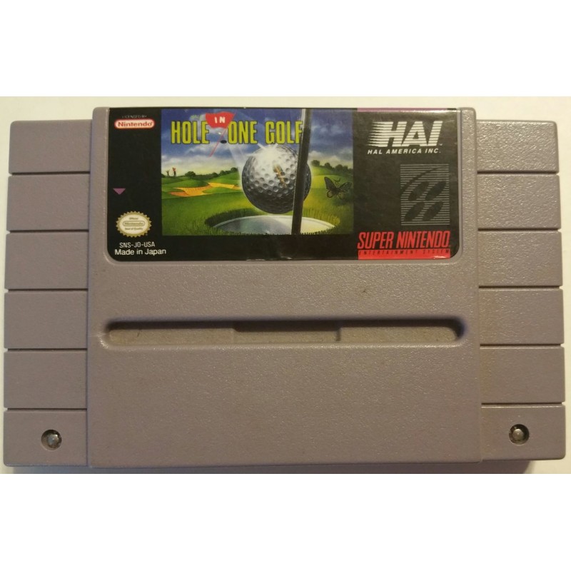 Hal's Hole in One golf (Super Nintendo, 1991)