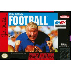 SNES John Madden Football cover art