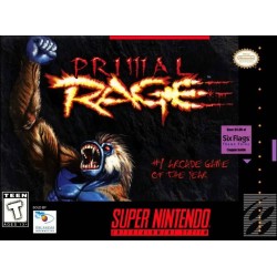 SNES Primal Rage cover art