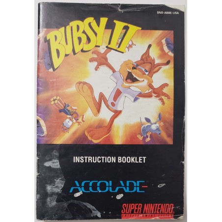 Bubsy 2 (Nintendo Snes, 1994)