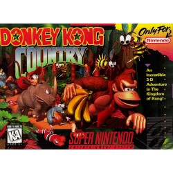 SNES Donkey Kong Country cover art