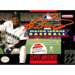 SNES Ken Griffey Jr. Presents Major League Baseball cover art