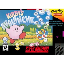 SNES Kirby's Avalanche cover art