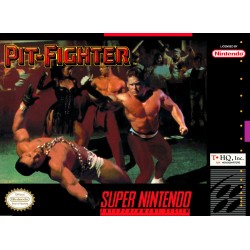 SNES Pit Fighter cover art
