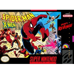 SNES Spider-Man X-Men Arcades Revenge cover art