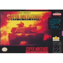 SNES Super Battletank War in the Gulf Cover art