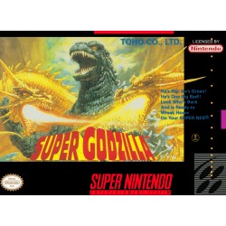 SNES Super Godzilla cover art