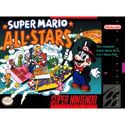 SNES Super Mario All Stars cover art