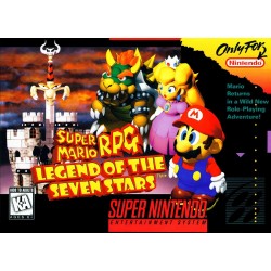 SNES Super Mario RPG Legend of the Seven Stars cover art