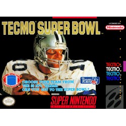 SNES Tecmo Super Bowl cover art