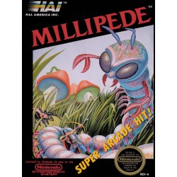 NES Millipede cover art