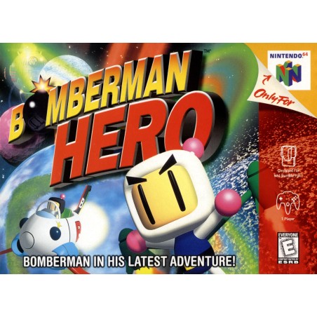 N64 Bomberman Hero cover art