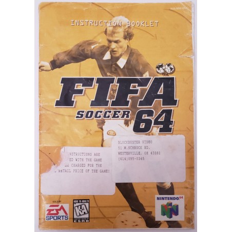 FIFA Soccer 64 (Nintendo 64, 1997)