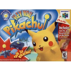 N64 Hey You Pikachu cover art