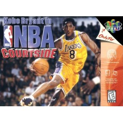 N64 Kobe Bryant in NBA Courtside cover art
