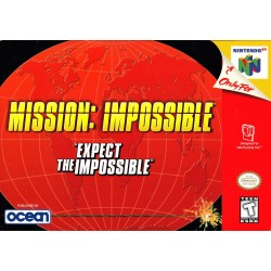 N64 Mission Impossible cover art