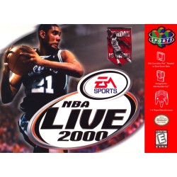 N64 NBA Live 2000 cover art