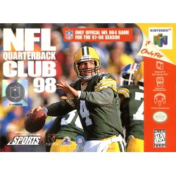 N64 NFL Quarterback Club 98 cover art