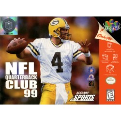N64 NFL Quarterback Club 99 Cover art