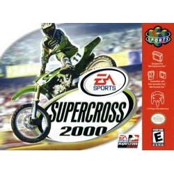 N64 Supercross 2000 cover art