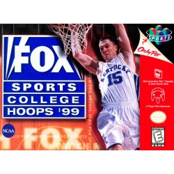 N64 Fox Sports College Hoops 99 cover art
