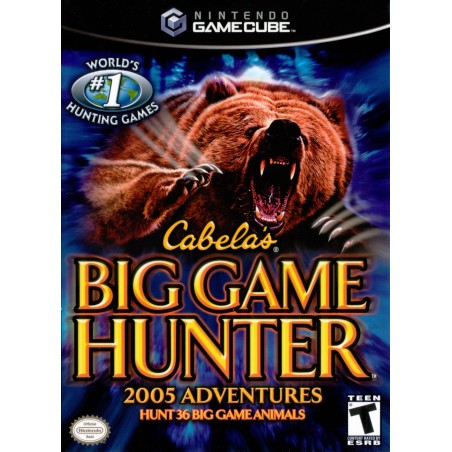 Gamecube Cabelas Big Game Hunter 2005 Adventures cover art