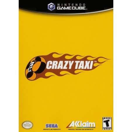 Gamecube Crazy Taxi cover art