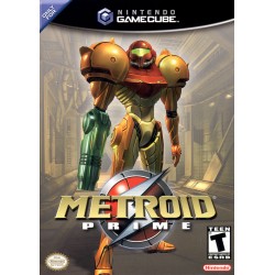 Gamecube Metroid Prime cover art