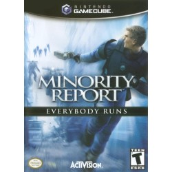 Gamecube Minority Report cover art